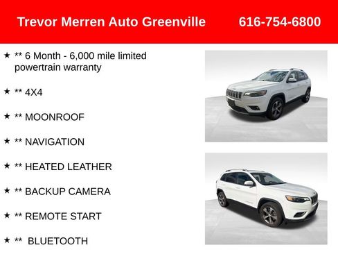 Used 2019 Jeep Cherokee Limited w/ Safetytec Group image 7