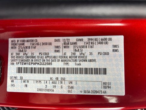 Certified 2023 Ford F150 XLT w/ Equipment Group 302A High image 28