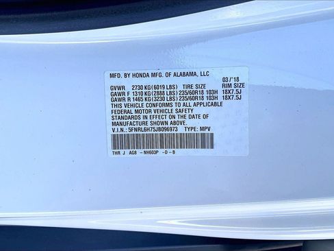 Used 2018 Honda Odyssey EX-L image 19