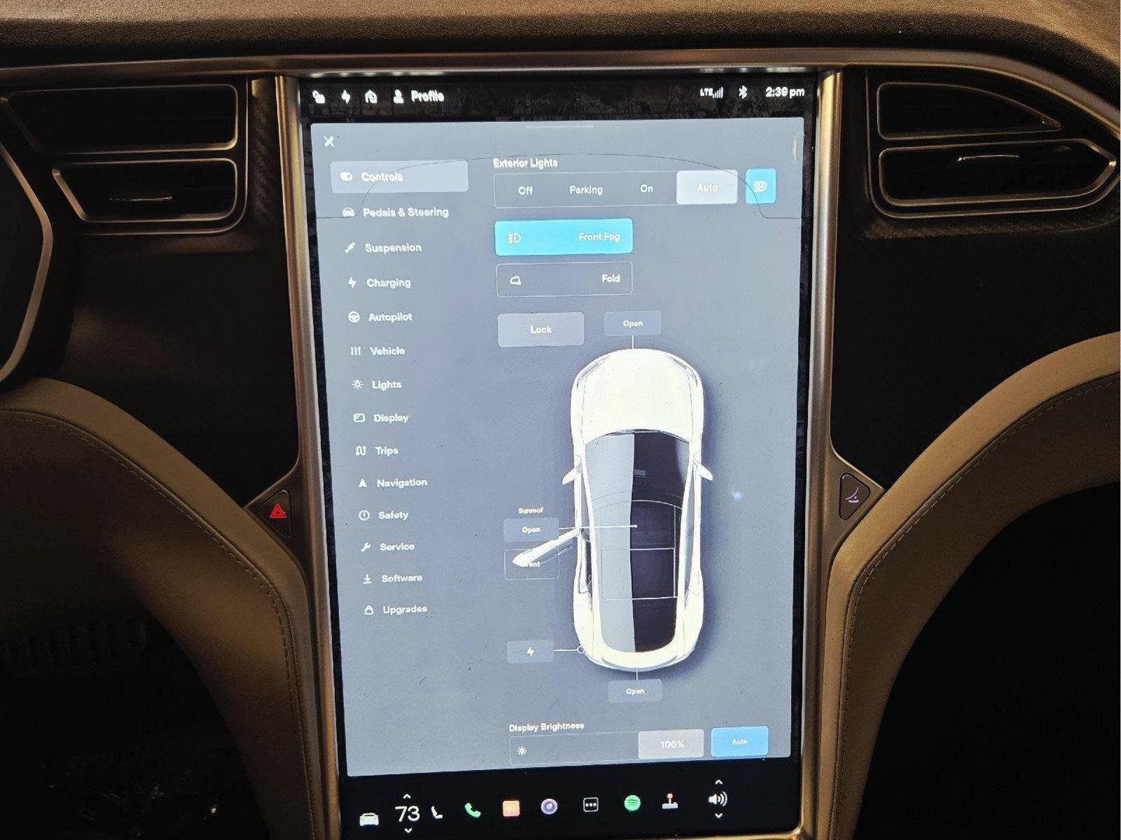 Used 2015 Tesla Model S P85D AWD/4WD image 34