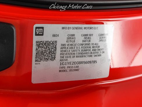 Used 2024 Chevrolet Corvette Z06 w/ Z07 Performance Package RWD image 59