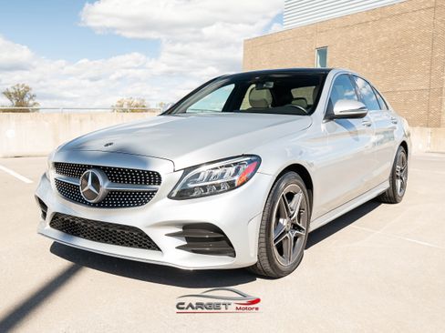 Used 2021 Mercedes-Benz C 300 4MATIC Sedan w/ AMG Line image 3