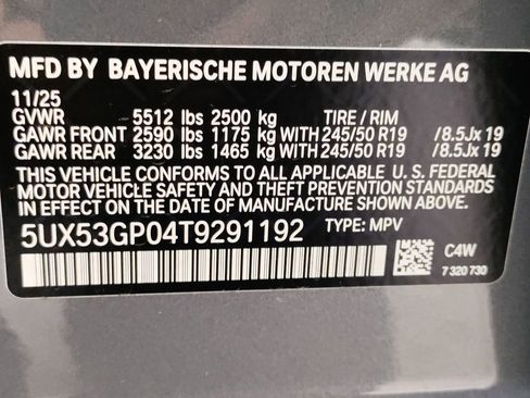 New 2026 BMW X3 xDrive30 image 16