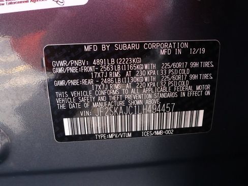 Used 2020 Subaru Forester Premium w/ Popular Package #1 AWD/4WD image 43