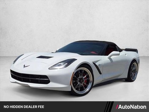 Used 2016 Chevrolet Corvette Stingray Convertible w/ 3LT Preferred Equipment Group RWD image 1