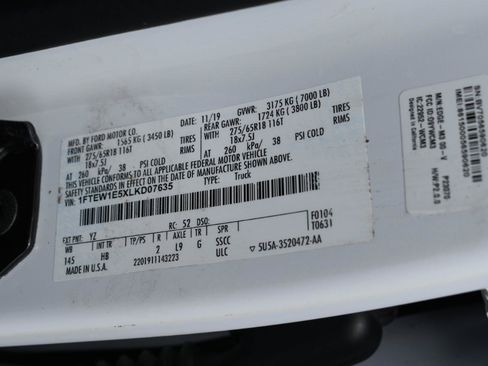 Used 2020 Ford F150 Lariat w/ Equipment Group 501A Mid AWD/4WD image 48