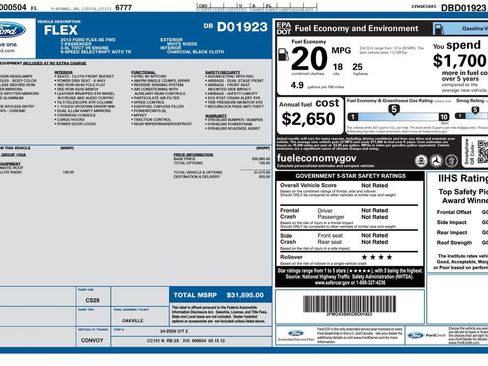 Used 2013 Ford Flex SE image 4