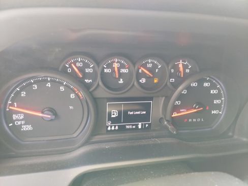 Used 2025 Chevrolet Silverado 1500 Custom w/ Turbomax Blackout Package RWD image 4