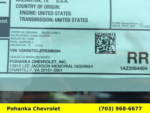New 2026 Chevrolet Tahoe High Country AWD/4WD image 35
