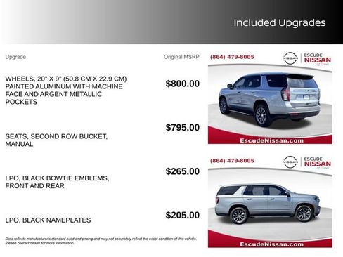 Used 2023 Chevrolet Tahoe LT RWD image 13