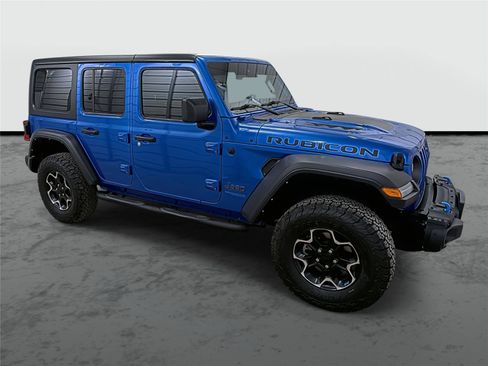Used 2022 Jeep Wrangler Unlimited Rubicon 4xe w/ Steel Bumper Group image 5