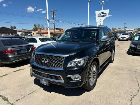 Used 2016 INFINITI QX80 4WD w/ Deluxe Technology Package image 3