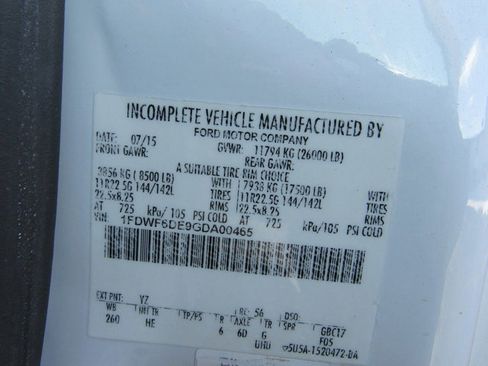 Used 2016 Ford F650 2WD Regular Cab Super Duty image 37