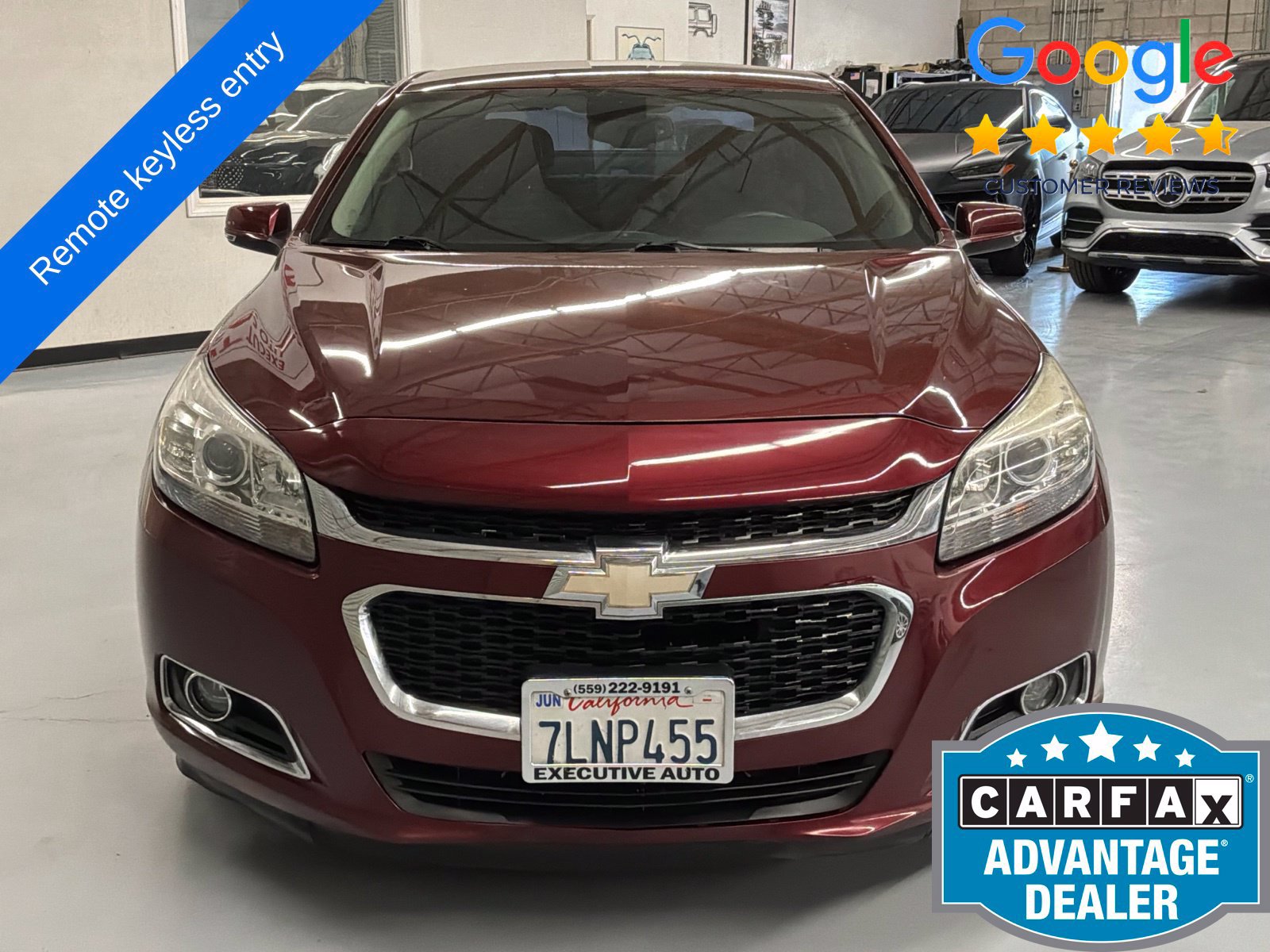 Used 2015 Chevrolet Malibu LTZ FWD image 2