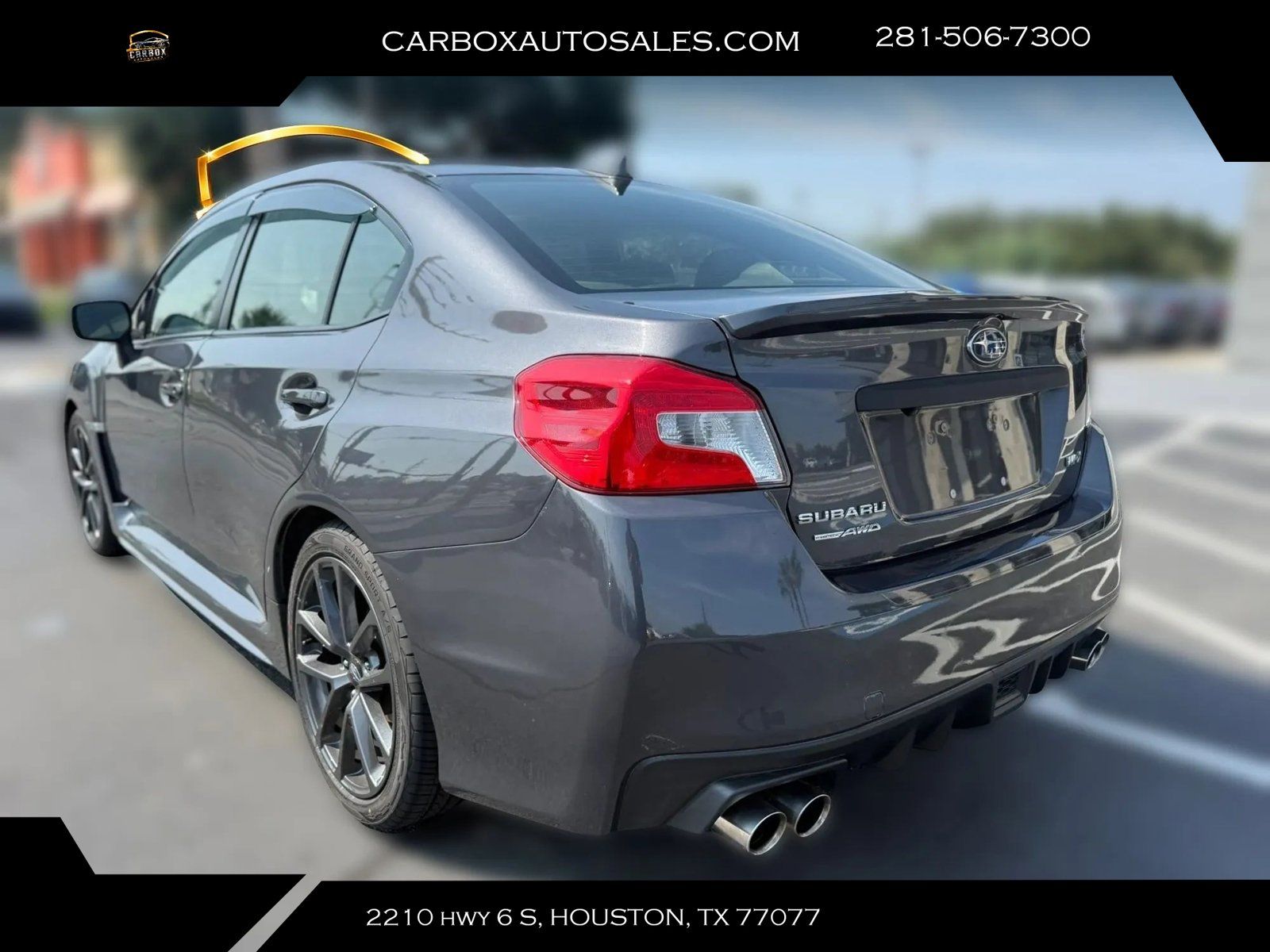 Used 2020 Subaru WRX Limited AWD/4WD image 3