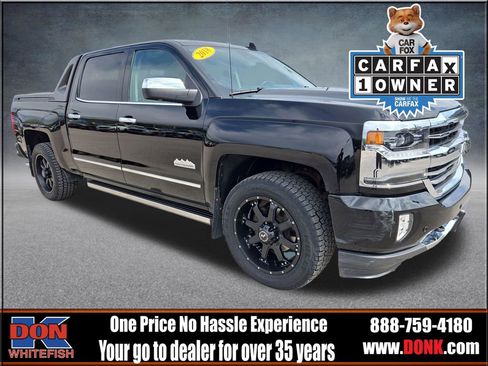 Used 2018 Chevrolet Silverado 1500 High Country w/ High Desert Package AWD/4WD image 1