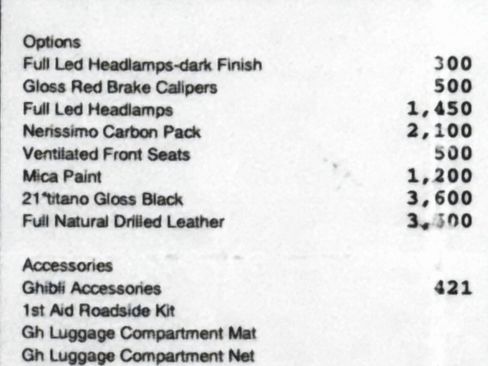 Used 2022 Maserati Ghibli Modena image 3