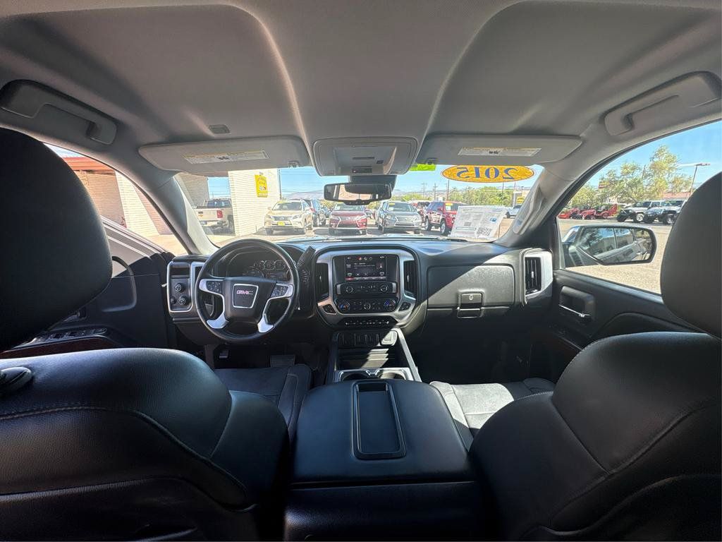 Used 2015 GMC Sierra 1500 SLT w/ SLT Crew Cab Value Package AWD/4WD image 38