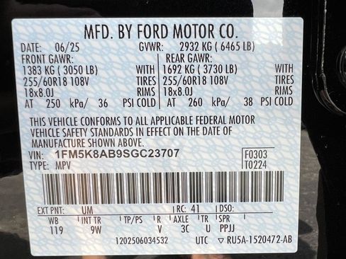 New 2025 Ford Explorer 4WD Police Interceptor w/ Ready For The Road Package image 41