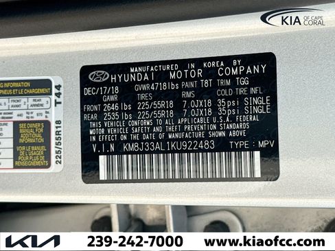 Used 2019 Hyundai Tucson SEL image 40