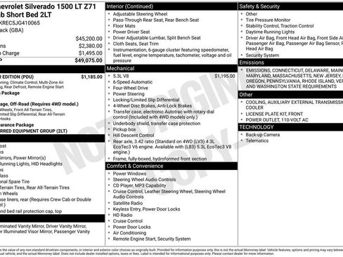 Used 2018 Chevrolet Silverado 1500 LT w/ All Star Edition image 11