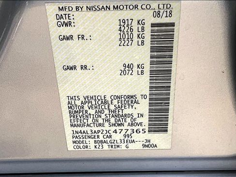 Used 2018 Nissan Altima 2.5 S w/ S Convenience Package FWD image 36