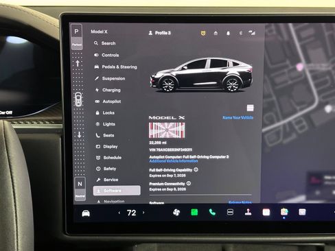 Used 2022 Tesla Model X Plaid AWD/4WD image 3