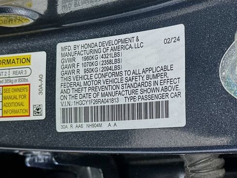 Used 2024 Honda Accord LX image 32