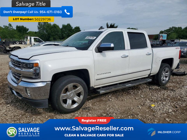 Used 2017 Chevrolet Silverado 1500 LTZ w/ Sport Package AWD/4WD image 1