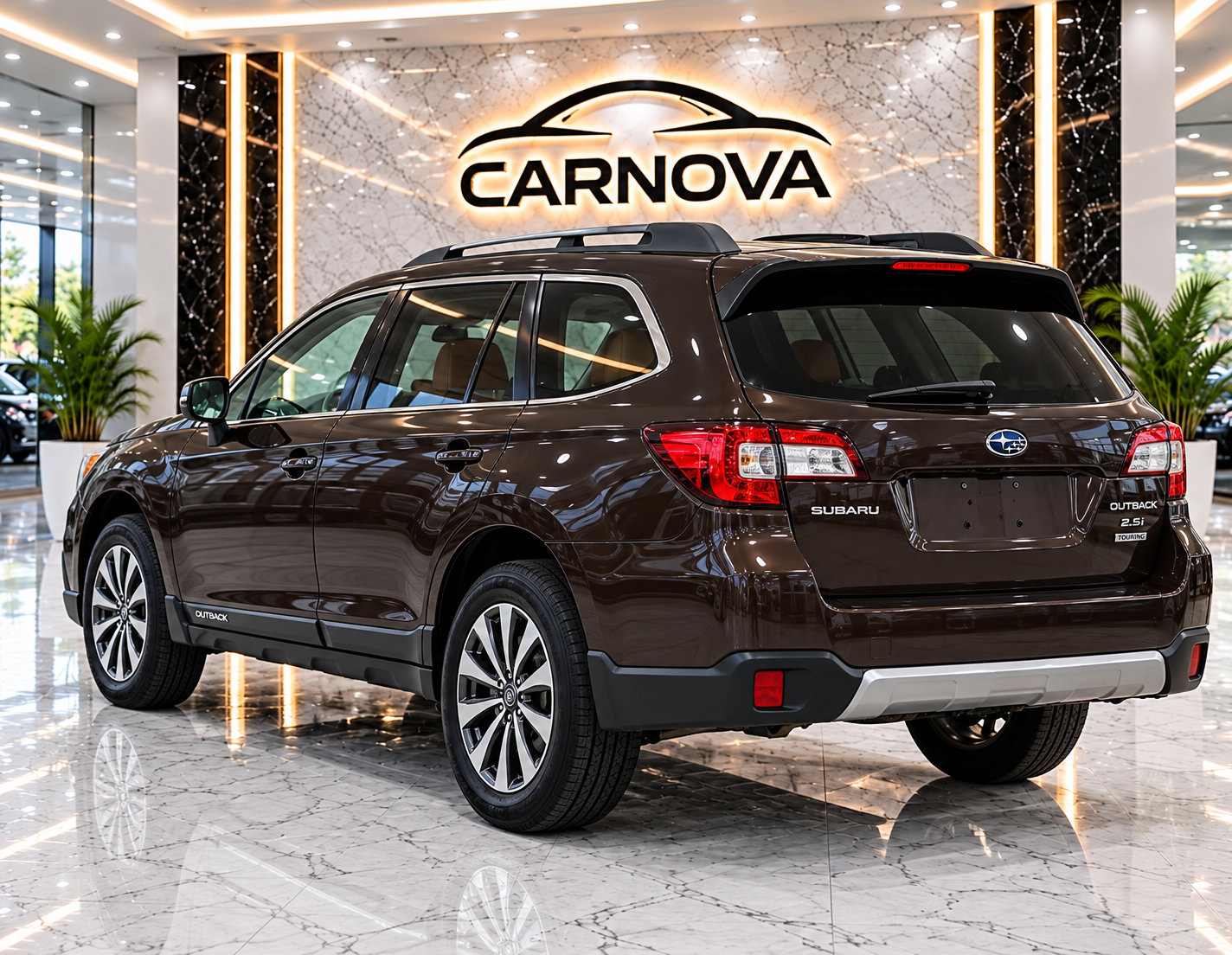 Used 2017 Subaru Outback 2.5i Touring w/ Popular Package #5A AWD/4WD image 5