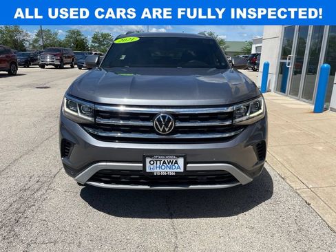 Used 2021 Volkswagen Atlas Cross Sport SE AWD/4WD image 3