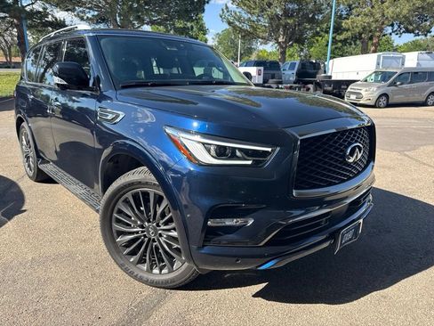 Used 2022 INFINITI QX80 Premium Select w/ Cargo Package AWD/4WD image 3