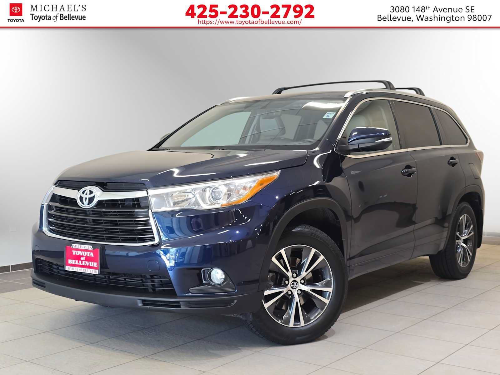 Used 2016 Toyota Highlander XLE AWD/4WD image 1