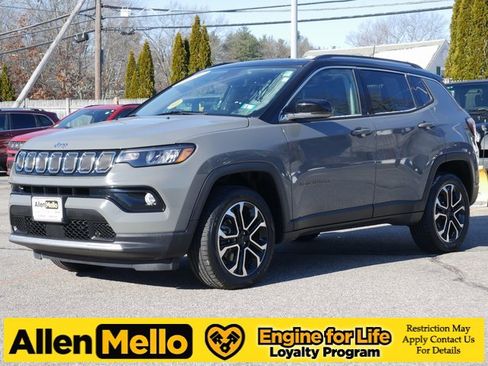 Used 2022 Jeep Compass Limited w/ Sun and Sound Group image 1