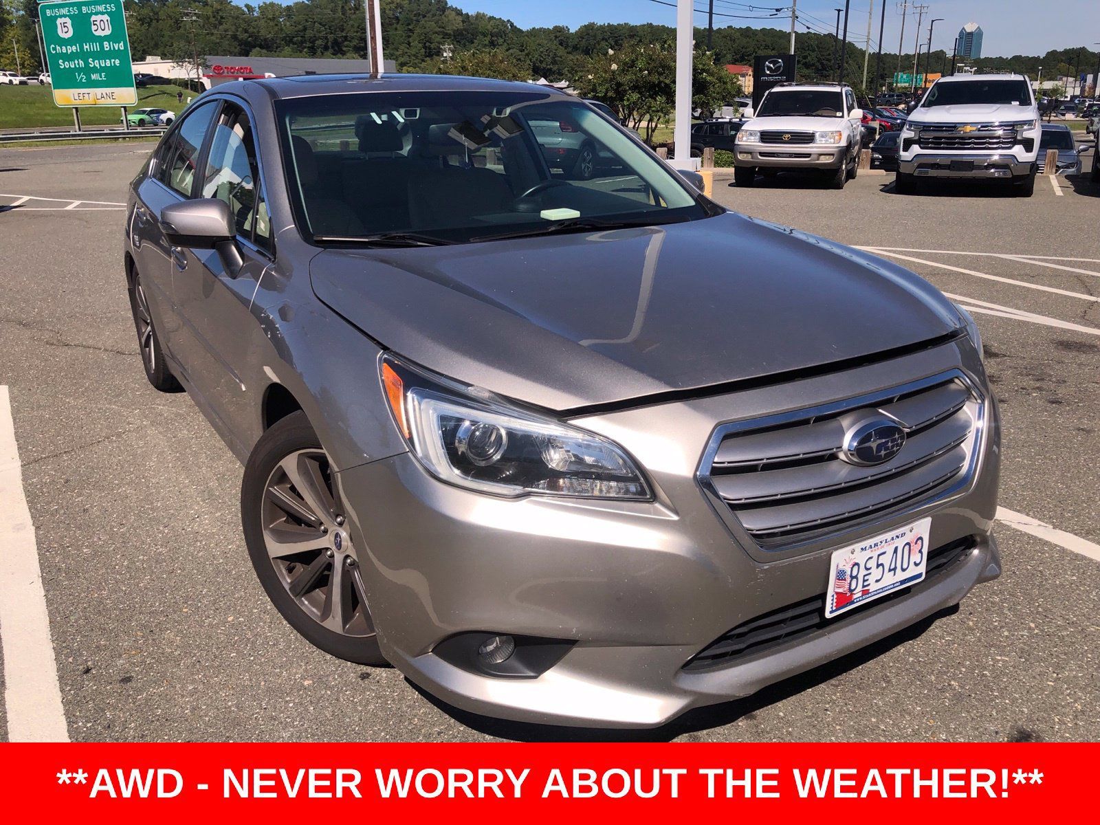 Used 2016 Subaru Legacy 2.5i Limited AWD/4WD image 2
