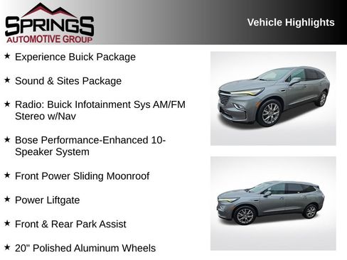 Used 2023 Buick Enclave Essence w/ Experience Buick Package AWD/4WD image 2