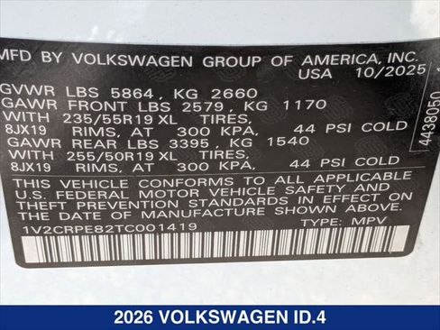 New 2026 Volkswagen ID.4 Pro image 23