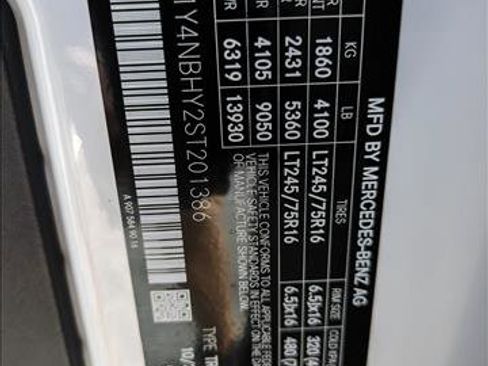 New 2025 Mercedes-Benz Sprinter 2500 image 17