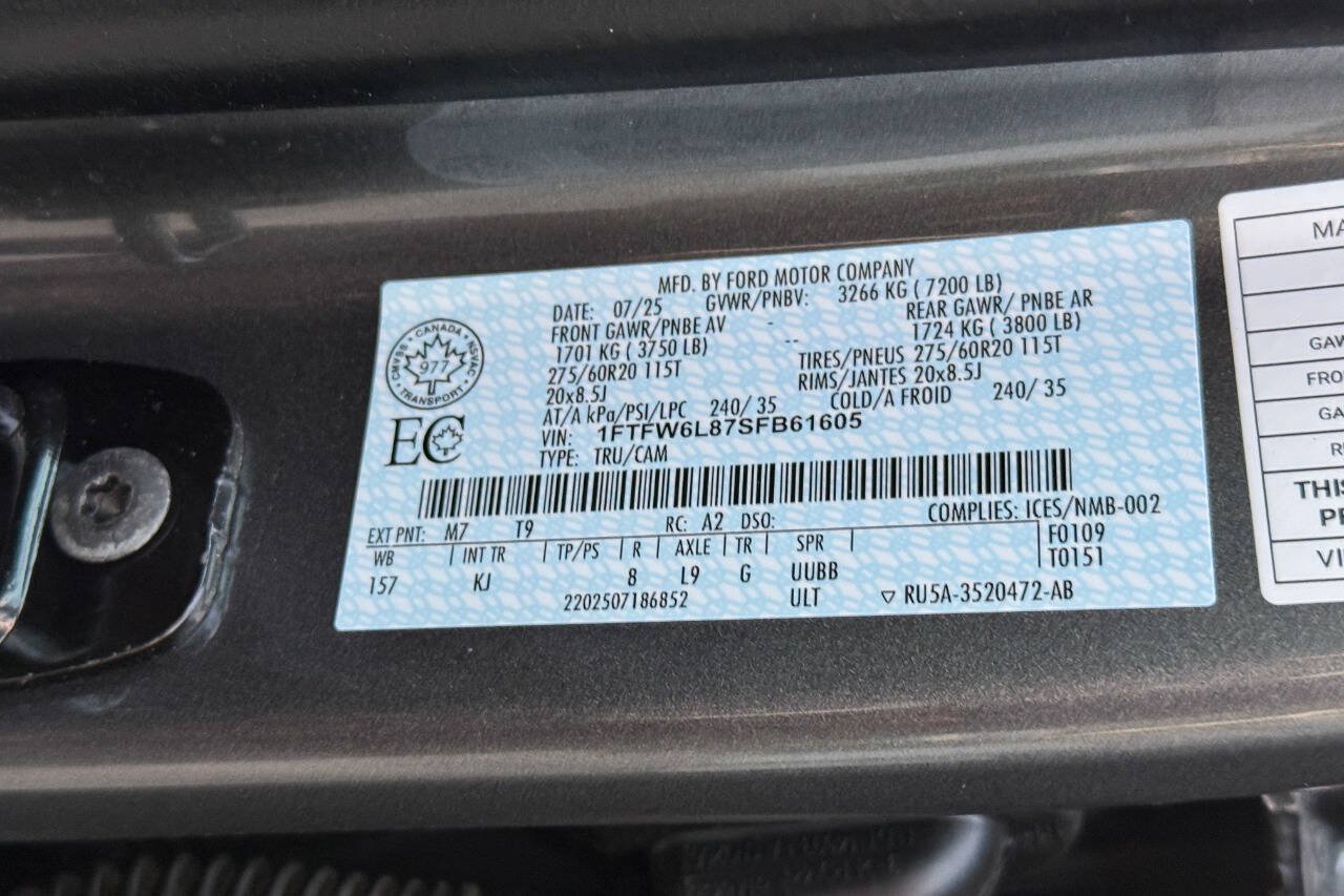 Used 2025 Ford F150 King Ranch w/ FX4 Off-Road Package AWD/4WD image 28
