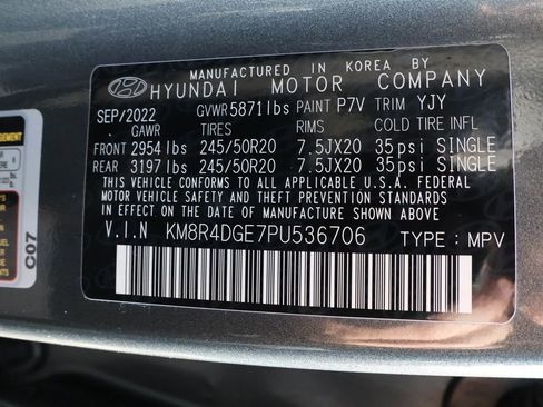 Certified 2023 Hyundai Palisade SEL image 42