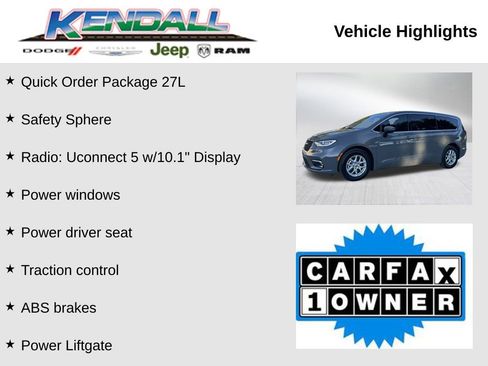 Used 2023 Chrysler Pacifica Touring-L image 3