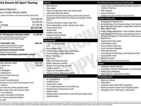 Used 2026 Buick Encore GX Sport Touring w/ Advanced Technology Package FWD image 27