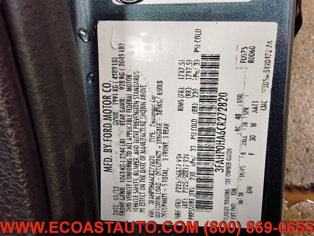 Used 2012 Ford Fusion SE FWD image 17