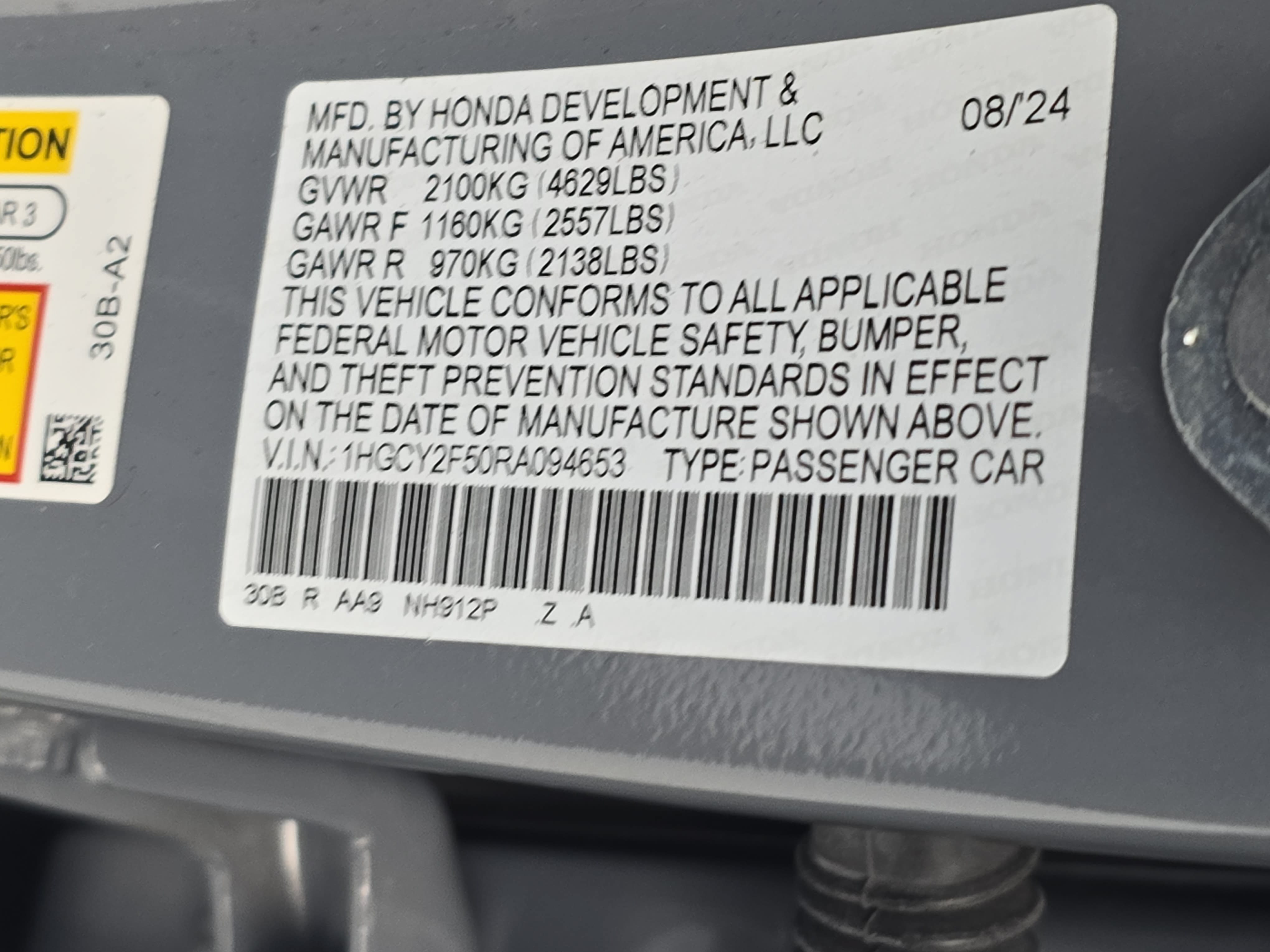 Used 2024 Honda Accord Sport image 34
