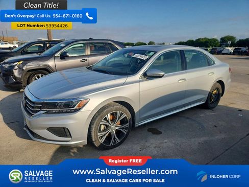 Used 2021 Volkswagen Passat 2.0T SE FWD image 1