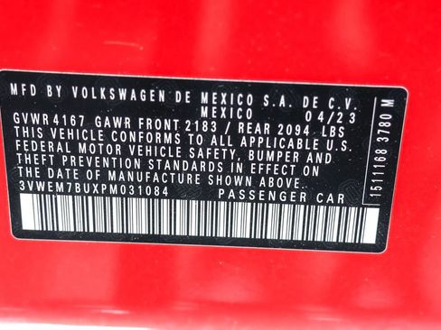 Certified 2023 Volkswagen Jetta SE FWD image 36