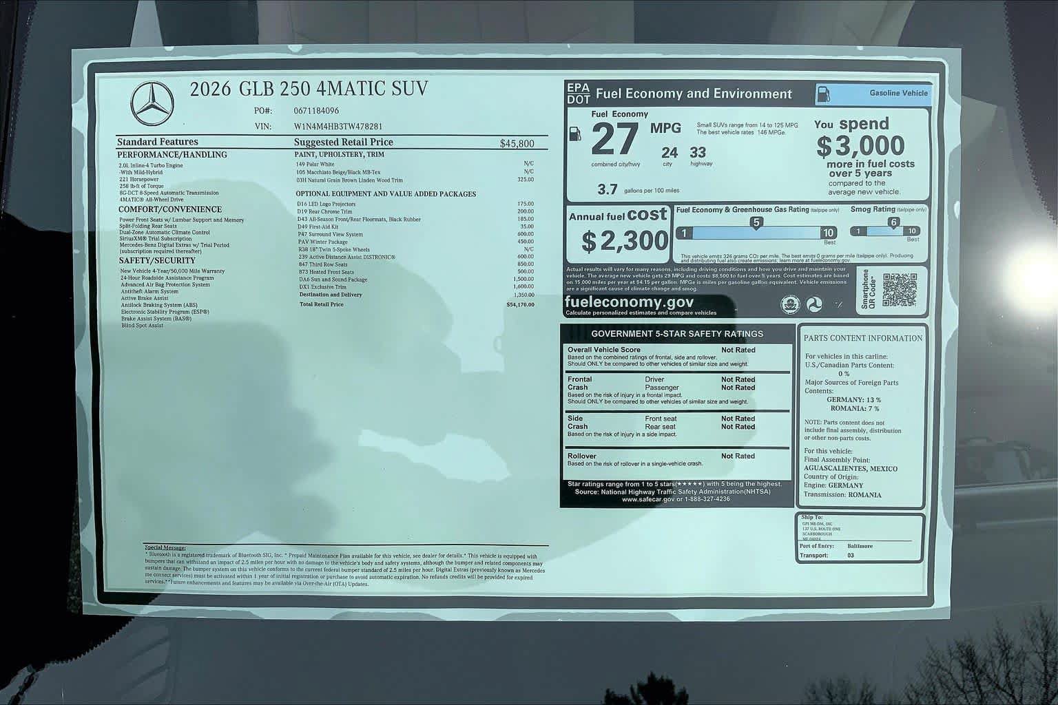 Certified 2026 Mercedes-Benz GLB 250 4MATIC image 26