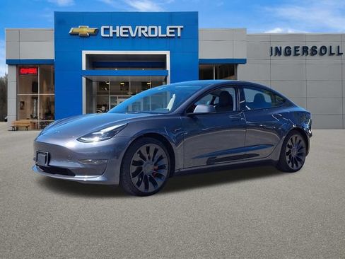 Used 2023 Tesla Model 3 Performance AWD/4WD image 32
