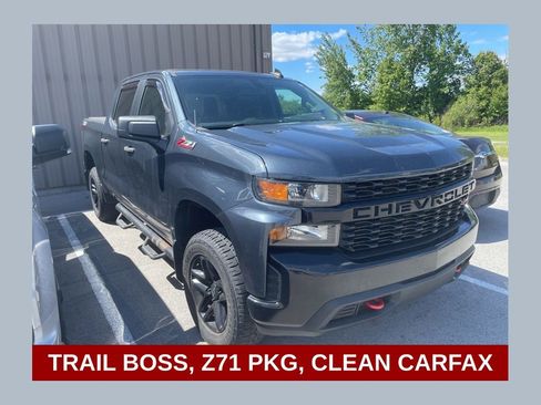 Used 2020 Chevrolet Silverado 1500 Custom Trail Boss w/ Custom Convenience Package AWD/4WD image 1