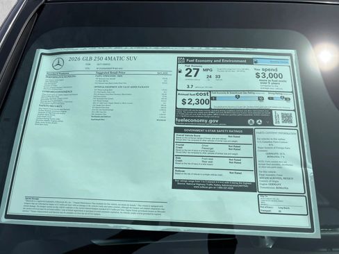 New 2026 Mercedes-Benz GLB 250 4MATIC image 19